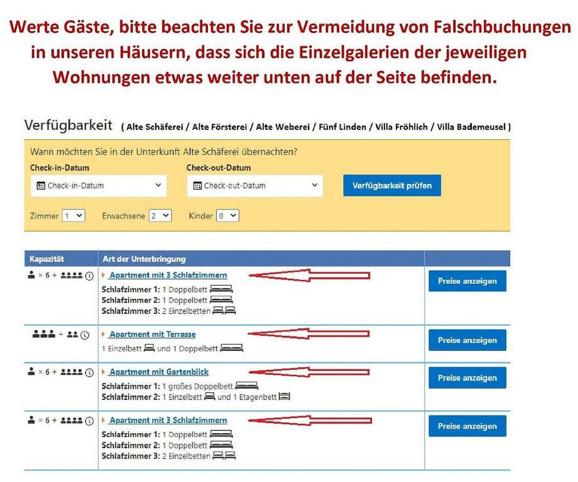 Straupitz Alte Weberei 아파트 객실 사진